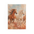 Running Horses Wall Tapestry – Boho Horse Art for Living Room & Bedroom Decor