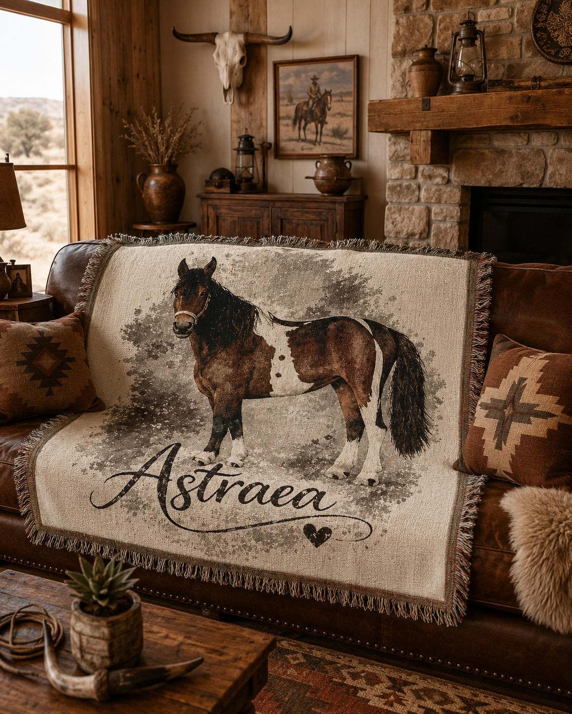 Personalized Woven Blanket